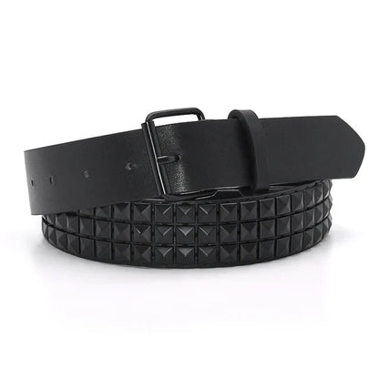 Unisex Studded Belt - alternate studio view (2 of 2)