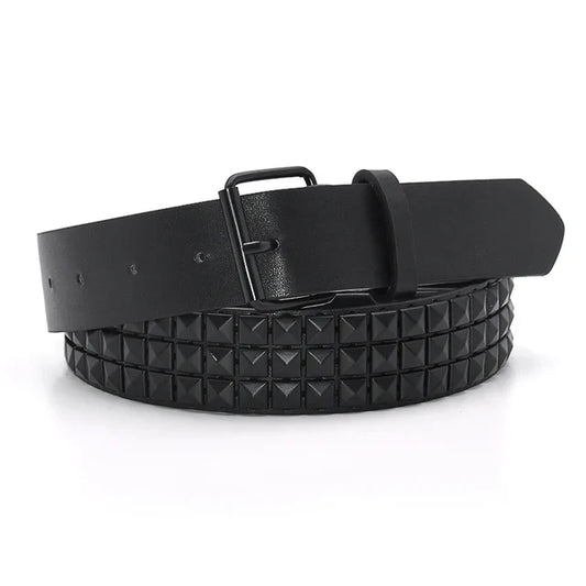 Unisex Studded Belt - alternate studio view (2 of 2)