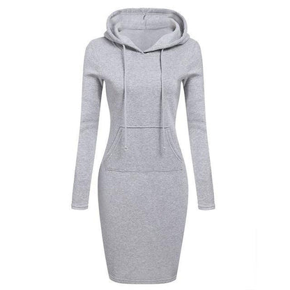 Gothic Hoodie Dress - alternate studio view (2 of 3)