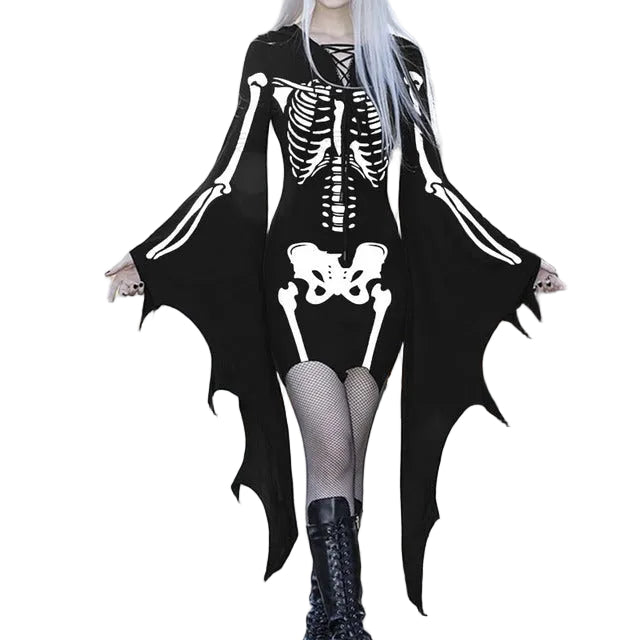 Vintage Skeleton Dress - primary photo, shown with a person (1 of 5)