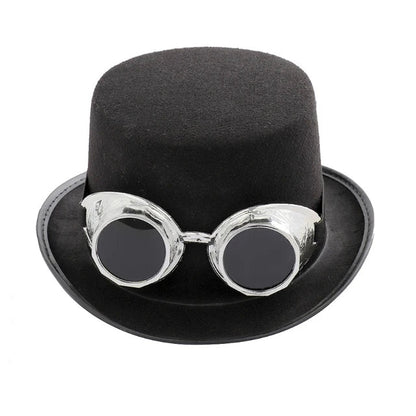 Steampunk Gothic Hat - alternate studio view (3 of 3)