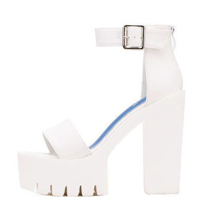 Gothic Sandal Shoes - alternate studio view (4 of 4)