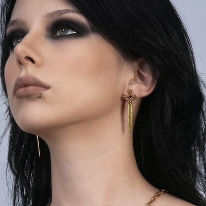 VESPER BLADE STUD EARRINGS