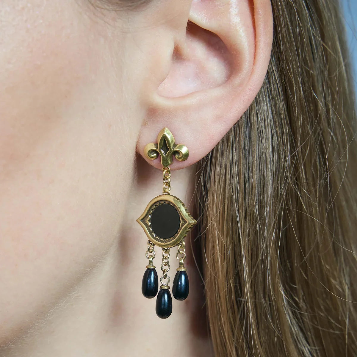 VOTIVE MIRROR EARRINGS