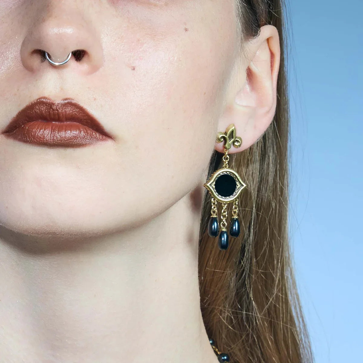 VOTIVE MIRROR EARRINGS