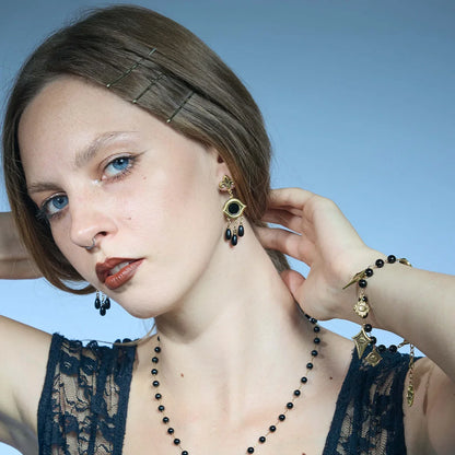 VOTIVE MIRROR EARRINGS