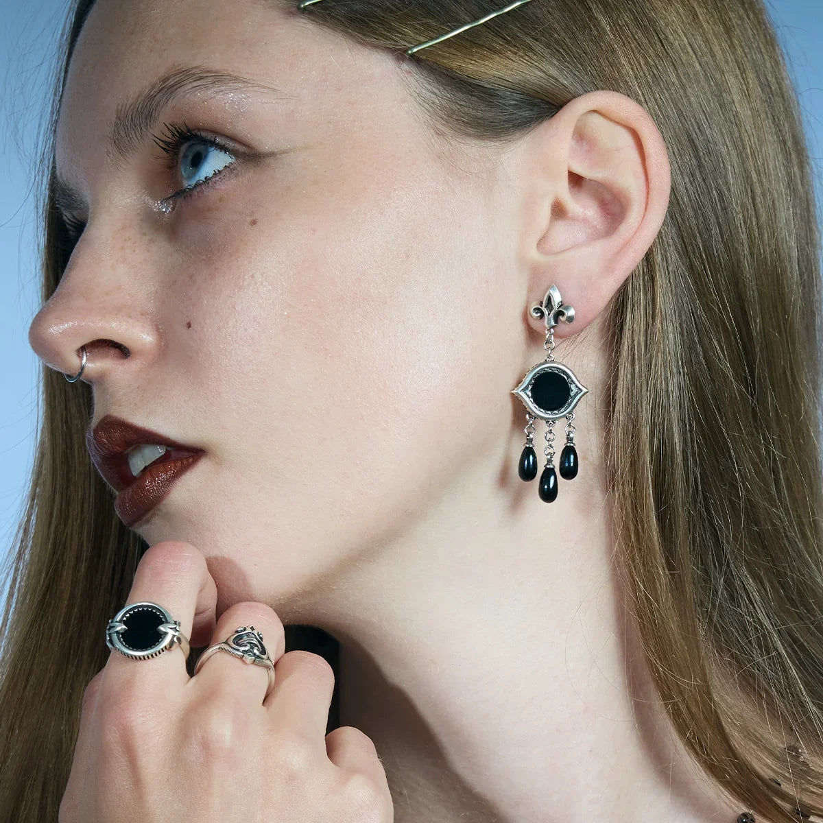 VOTIVE MIRROR EARRINGS