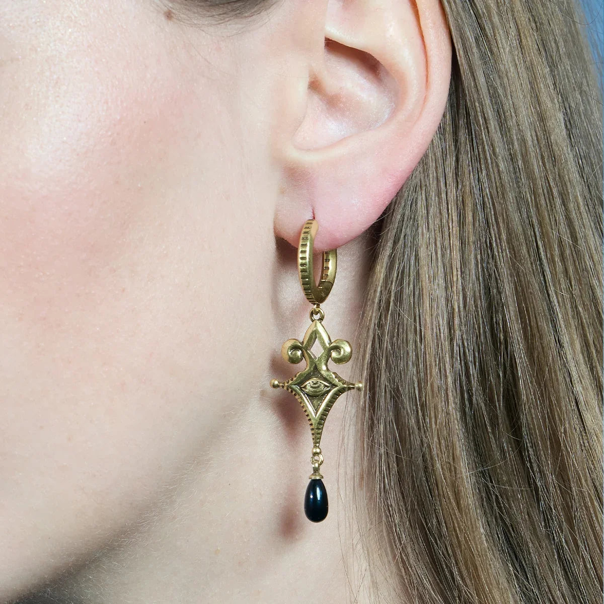 WATCHER'S TEAR EARRINGS
