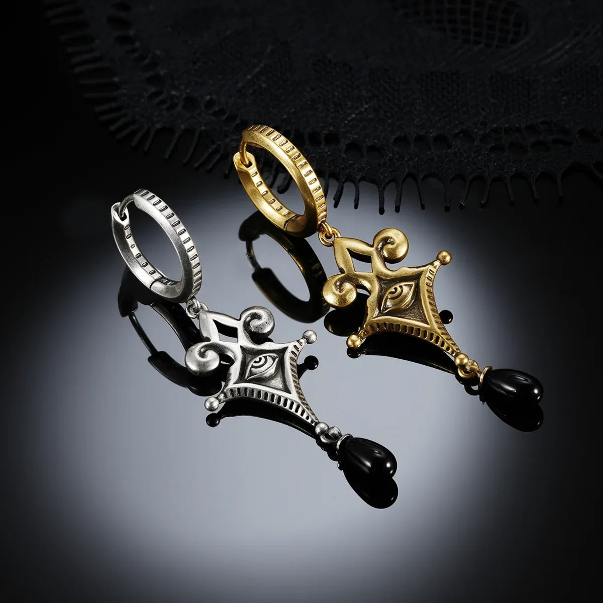 WATCHER'S TEAR EARRINGS