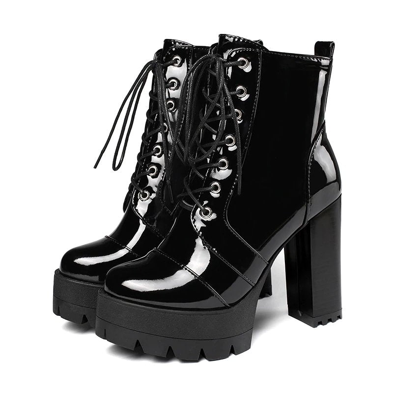 Lace High Heels