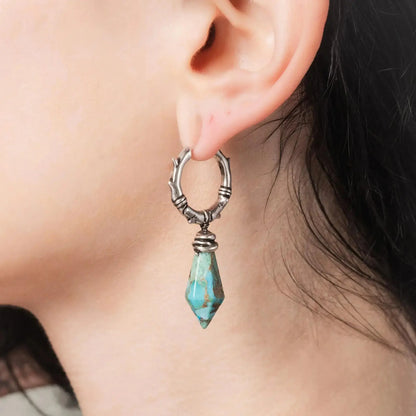 WRAPPED RELIC EARRINGS (925 SILVER)