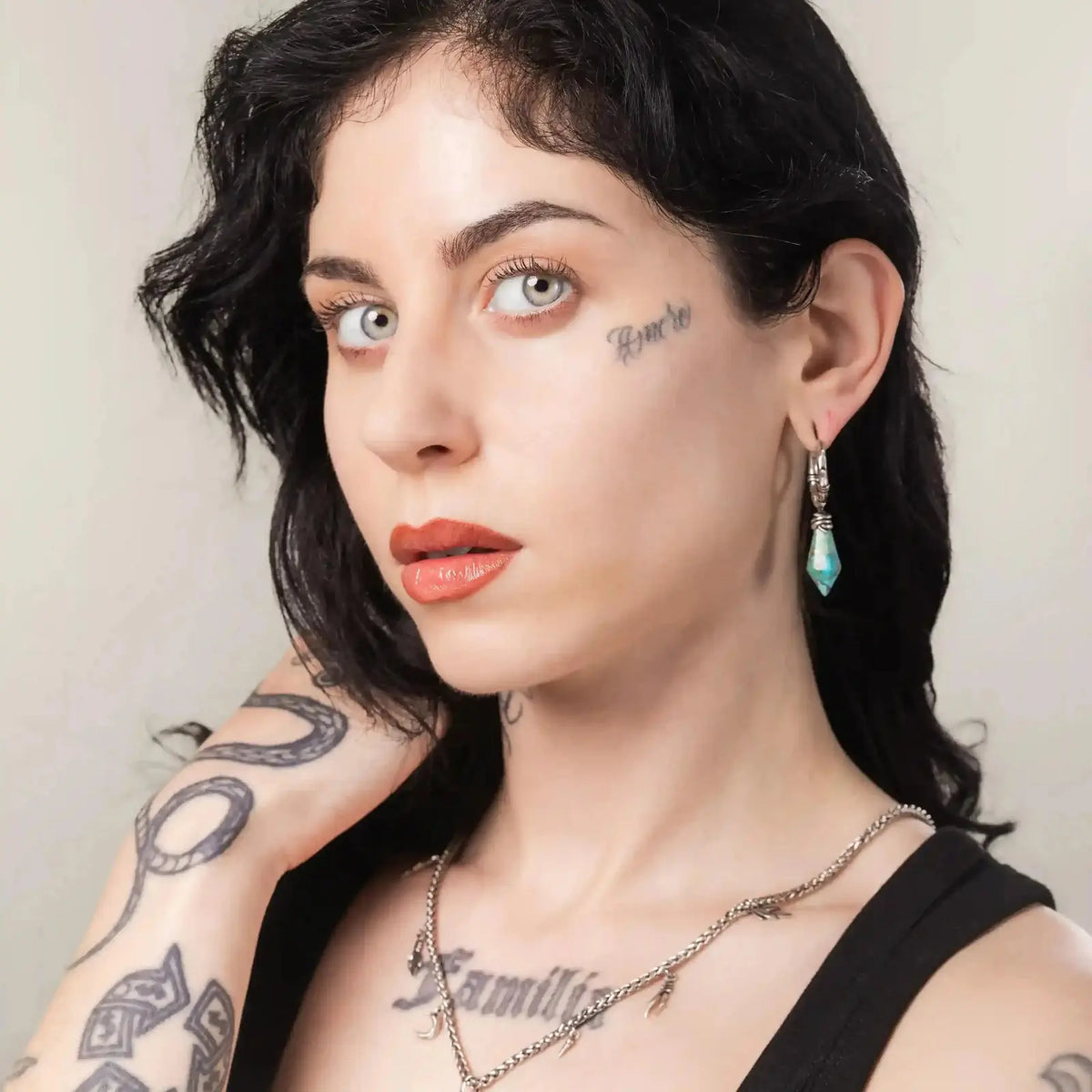 WRAPPED RELIC EARRINGS (925 SILVER)